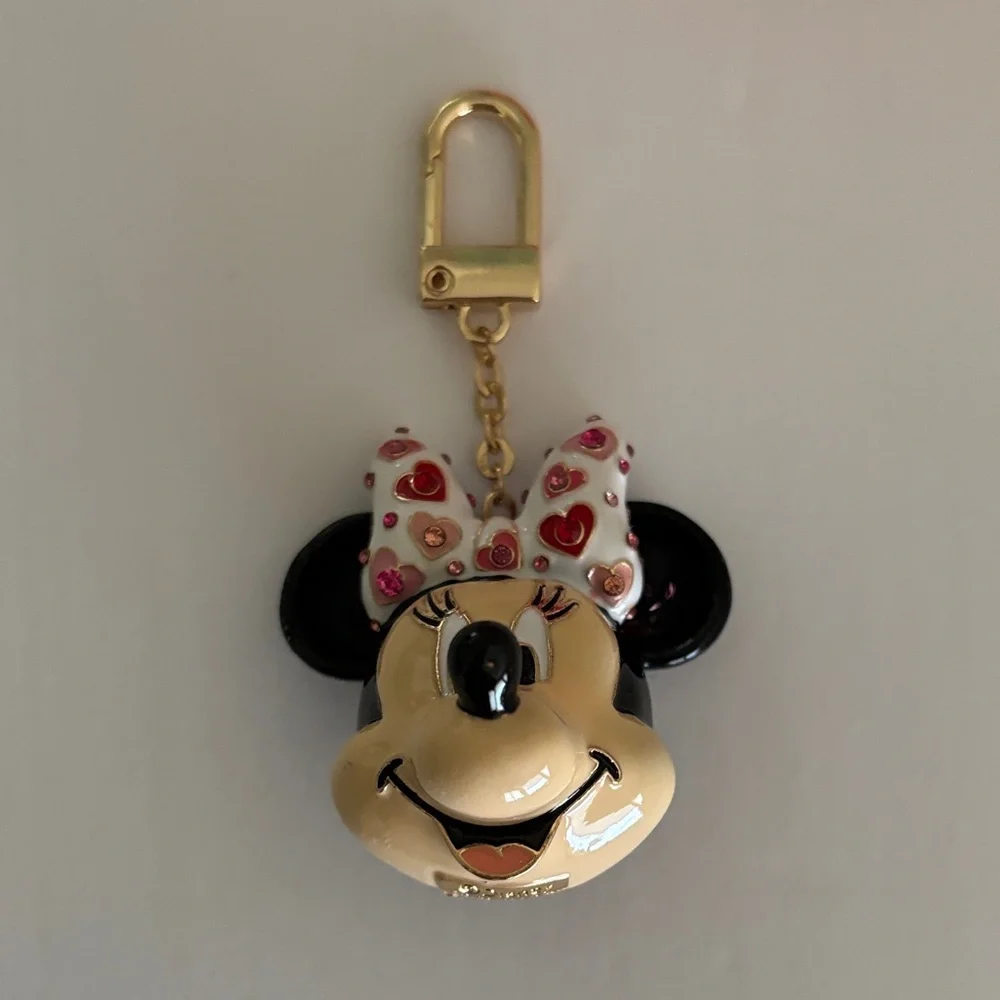 ☀️Disney Minnie Mouse Keychain with Bow - Picture 2 of 4
